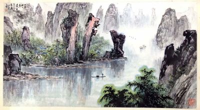 作者：顾荣元&nbsp;山水  &nbsp;￥：协商&nbsp;单击鼠标查看详细介绍！