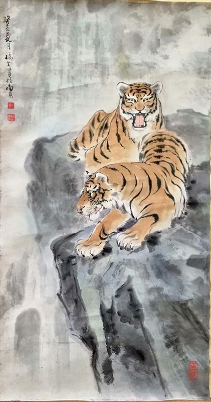 作者：郑福生&nbsp;花鸟&nbsp;￥：协商&nbsp;单击鼠标查看大图！