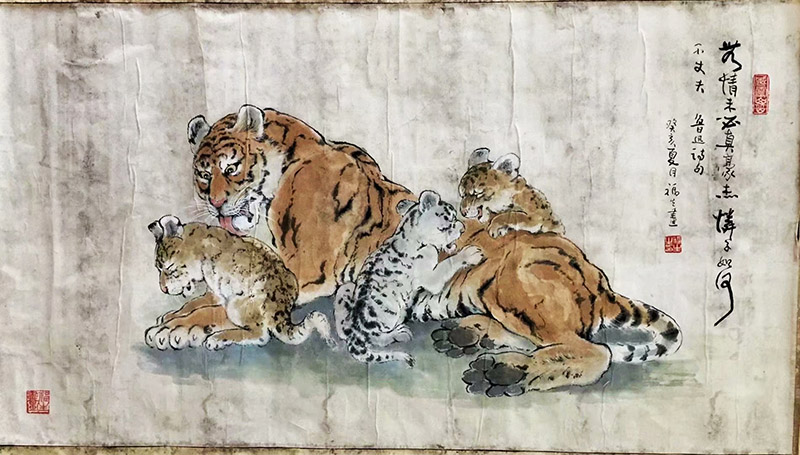 作者：郑福生&nbsp;花鸟&nbsp;￥：协商&nbsp;单击鼠标查看大图！