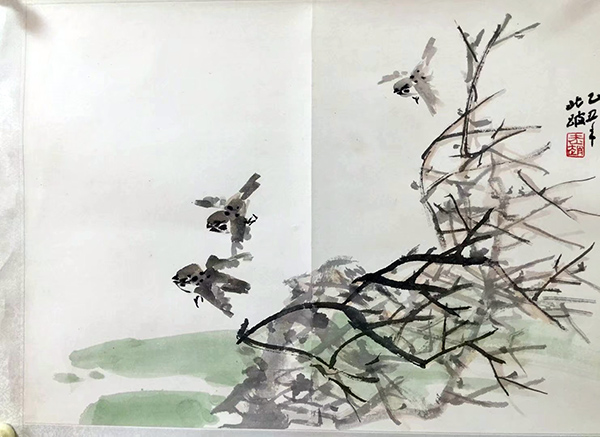 作者：赵良翰&nbsp;花鸟&nbsp;￥：协商&nbsp;单击鼠标查看大图！