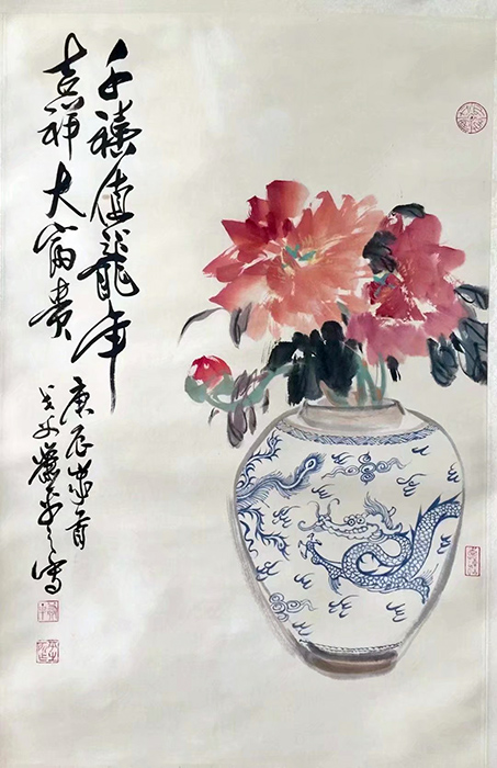 作者：萧平&nbsp;花鸟&nbsp;￥：协商&nbsp;单击鼠标查看大图！