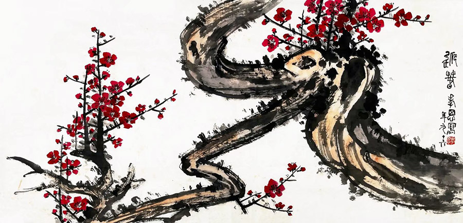 作者：谢孝思&nbsp;花鸟&nbsp;￥：协商&nbsp;单击鼠标查看大图！