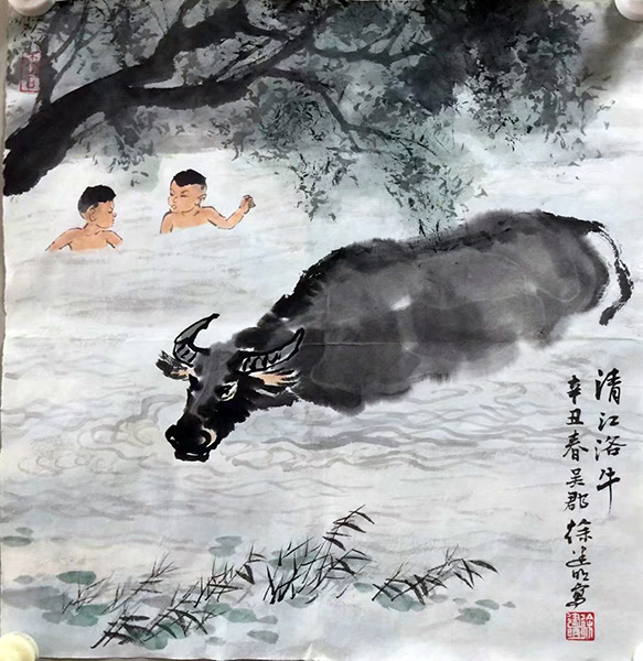 作者：徐建明&nbsp;山水  &nbsp;￥：协商&nbsp;单击鼠标查看大图！