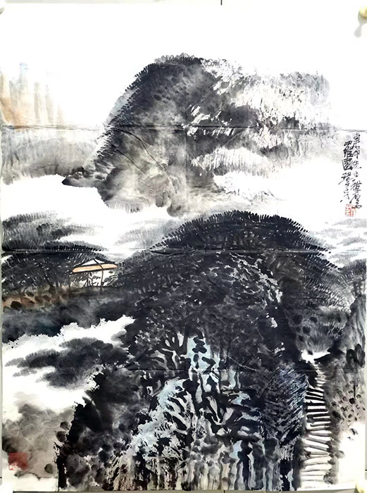 作者：罗国玮&nbsp;山水  &nbsp;￥：协商&nbsp;单击鼠标查看大图！