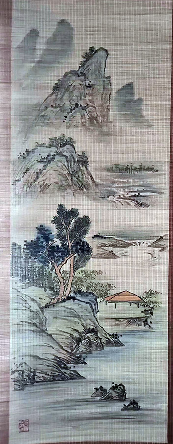 作者：y佚名&nbsp;竹帘画&nbsp;￥：协商&nbsp;单击鼠标查看大图！