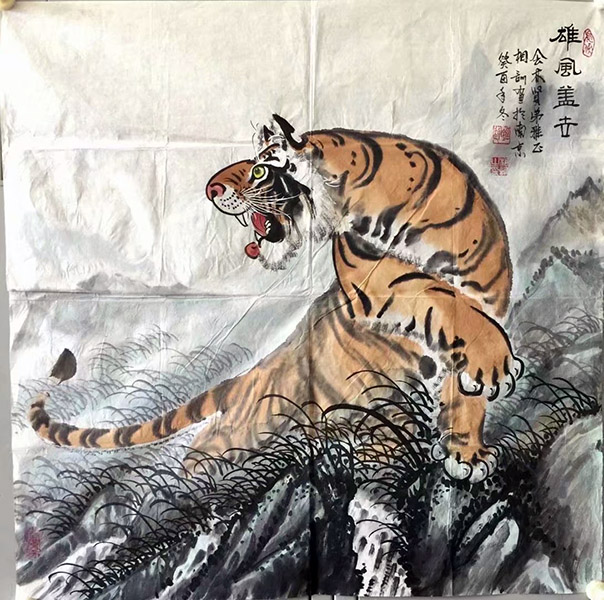 作者：刘相训&nbsp;花鸟&nbsp;￥：协商&nbsp;单击鼠标查看大图！