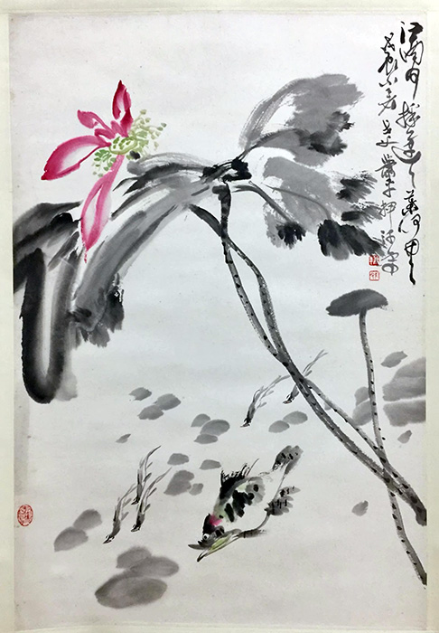 作者：萧平&nbsp;花鸟&nbsp;￥：协商&nbsp;单击鼠标查看大图！