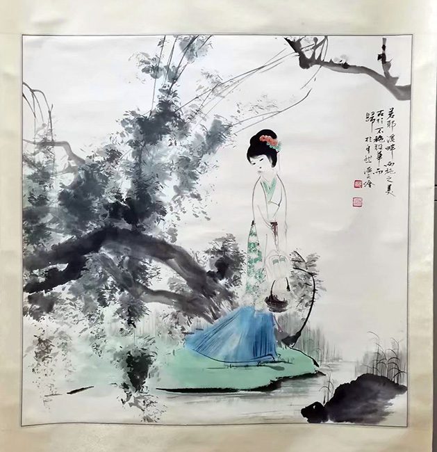 作者：郑济炎&nbsp;人物&nbsp;￥：协商&nbsp;单击鼠标查看大图！