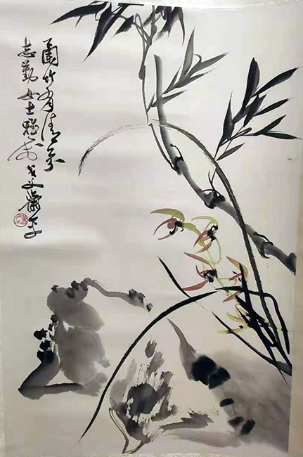 作者：萧平&nbsp;花鸟&nbsp;￥：协商&nbsp;单击鼠标查看大图！