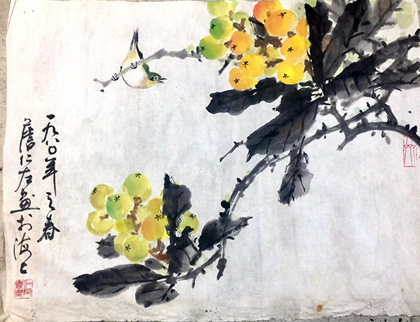 作者：詹仁左&nbsp;花鸟&nbsp;￥：协商&nbsp;单击鼠标查看大图！