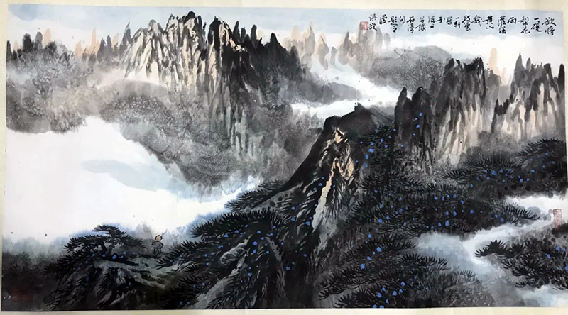 作者：徐一轩&nbsp;山水&nbsp;￥：谢谢&nbsp;单击鼠标查看大图！