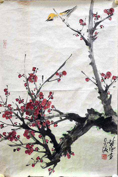 作者：徐纯原&nbsp;花鸟  &nbsp;￥：协商&nbsp;单击鼠标查看大图！