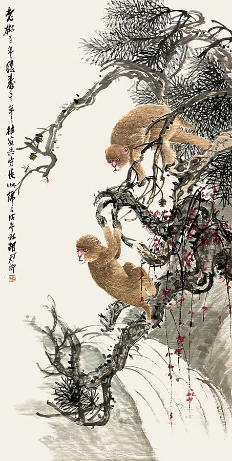 作者：胡郯卿 (近代)&nbsp;花鸟&nbsp;￥：协商&nbsp;单击鼠标查看大图！