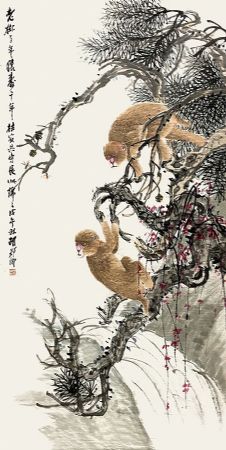 作者：胡郯卿 (近代)&nbsp;花鸟&nbsp;￥：协商&nbsp;单击鼠标查看详细介绍！