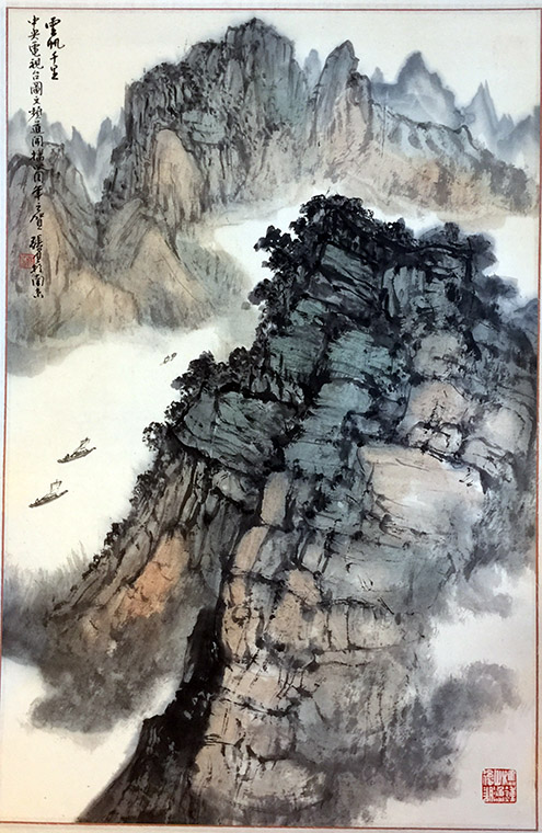 作者：张尔宾&nbsp;山水  &nbsp;￥：协商&nbsp;单击鼠标查看大图！