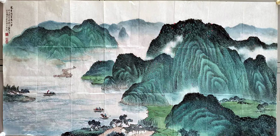 作者：华拓&nbsp;山水  &nbsp;￥：协商&nbsp;单击鼠标查看大图！