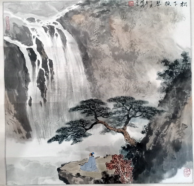 作者：傅瑜明&nbsp;山水  &nbsp;￥：协商&nbsp;单击鼠标查看大图！