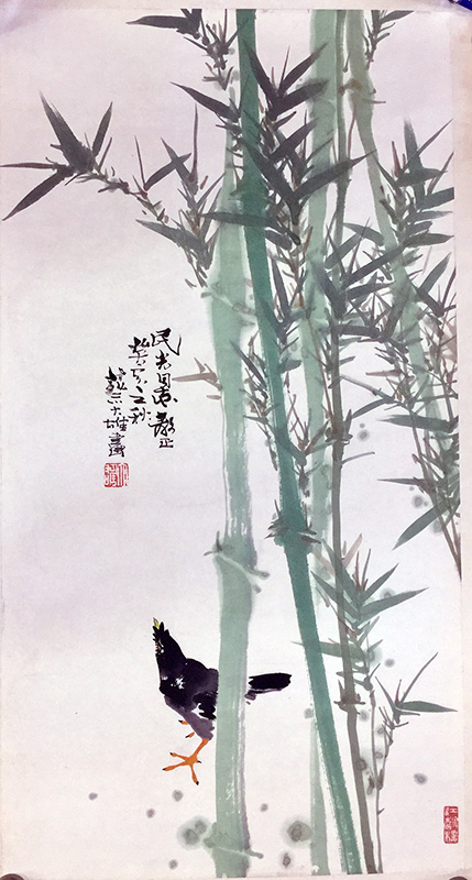 作者：蔡大雄&nbsp;花鸟&nbsp;￥：协商&nbsp;单击鼠标查看大图！