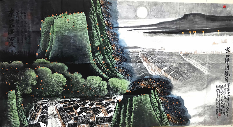 作者：庄利经&nbsp;山水  &nbsp;￥：协商&nbsp;单击鼠标查看大图！