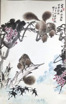 作者：谈云观&nbsp;花鸟&nbsp;￥：协商&nbsp;单击鼠标查看详细介绍！