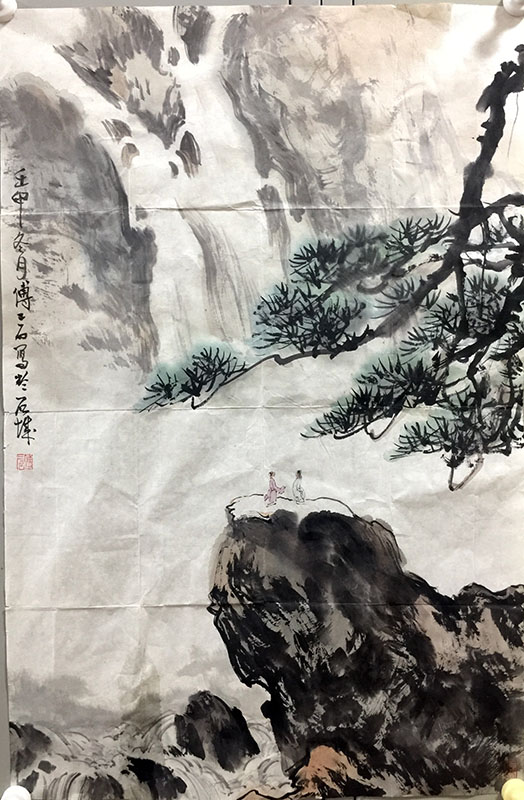 作者：傅二石&nbsp;山水  &nbsp;￥：协商&nbsp;单击鼠标查看大图！