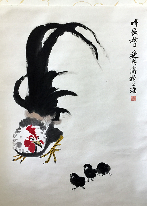 作者：邱受成&nbsp;花鸟  &nbsp;￥：协商&nbsp;单击鼠标查看大图！