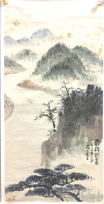 作者：潘国光&nbsp;山水  &nbsp;￥：协商&nbsp;单击鼠标查看大图！