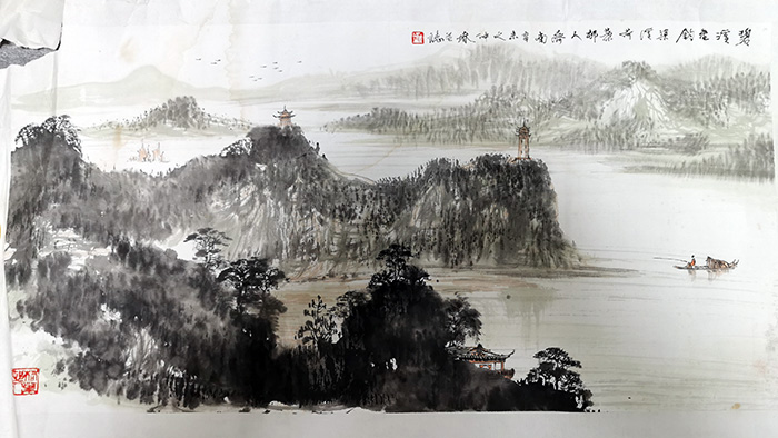 作者：杨叙南&nbsp;山水  &nbsp;￥：协商&nbsp;单击鼠标查看大图！