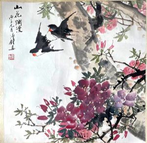 作者：张鐘&nbsp;花鸟&nbsp;￥：协商&nbsp;单击鼠标查看详细介绍！