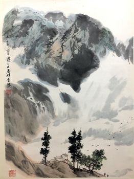 作者：傅二石&nbsp;山水&nbsp;￥：协商&nbsp;单击鼠标查看详细介绍！