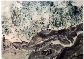 作者：袁志山&nbsp;山水  &nbsp;￥：协商&nbsp;单击鼠标查看详细介绍！