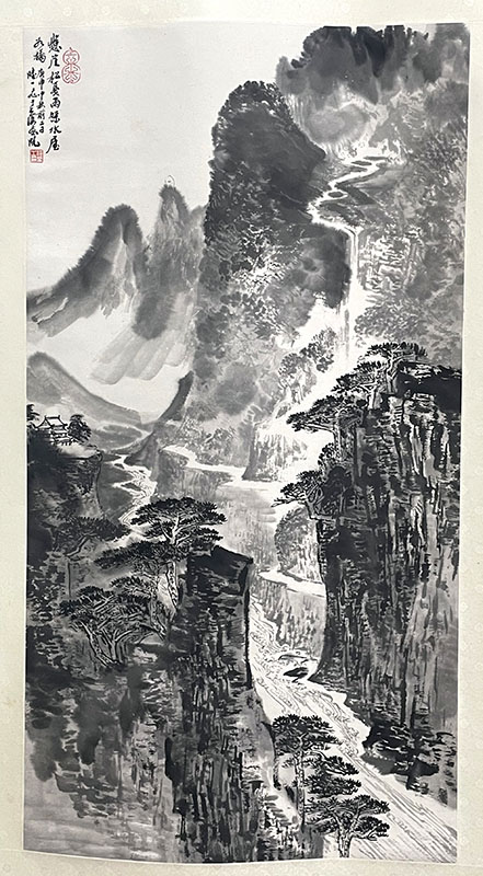 作者：陆一飞&nbsp;山水  &nbsp;￥：协商&nbsp;单击鼠标查看大图！