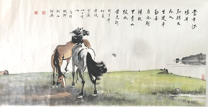 作者：恽宗瀛&nbsp;花鸟&nbsp;￥：协商&nbsp;单击鼠标查看大图！