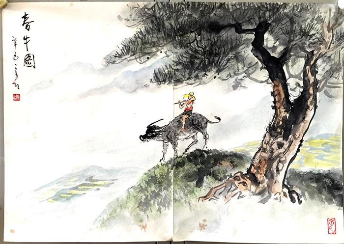 作者：傅二石&nbsp;山水  &nbsp;￥：协商&nbsp;单击鼠标查看大图！