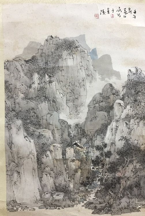 作者：黄柔昌&nbsp;山水  &nbsp;￥：协商&nbsp;单击鼠标查看大图！