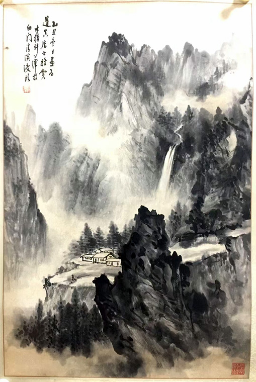 作者：许公泽&nbsp;山水  &nbsp;￥：协商&nbsp;单击鼠标查看大图！