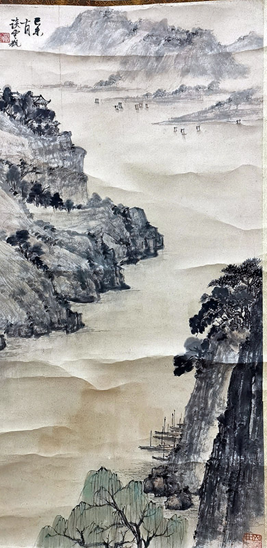 作者：谈云观&nbsp;山水  &nbsp;￥：协商&nbsp;单击鼠标查看大图！