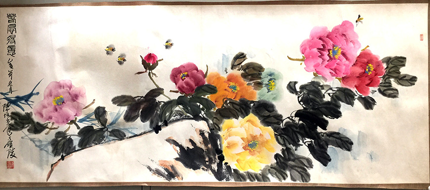 作者：陈培光&nbsp;花鸟&nbsp;￥：协商&nbsp;单击鼠标查看大图！