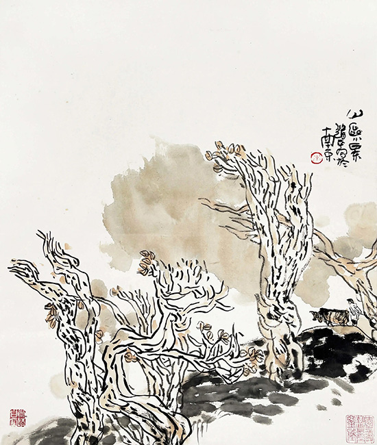 作者：朱道平&nbsp;山水  &nbsp;￥：协商&nbsp;单击鼠标查看大图！