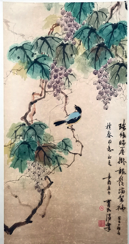 作者：施育民&nbsp;花鸟&nbsp;￥：协商&nbsp;单击鼠标查看大图！