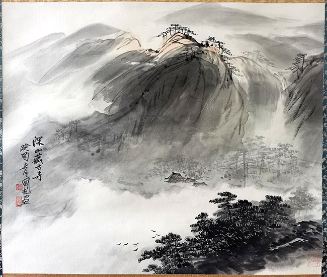 作者：潘国光&nbsp;山水&nbsp;￥：协商&nbsp;单击鼠标查看大图！