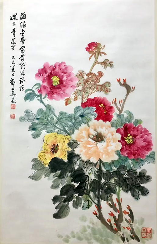 作者：郁文华&nbsp;花鸟  &nbsp;￥：协商&nbsp;单击鼠标查看大图！