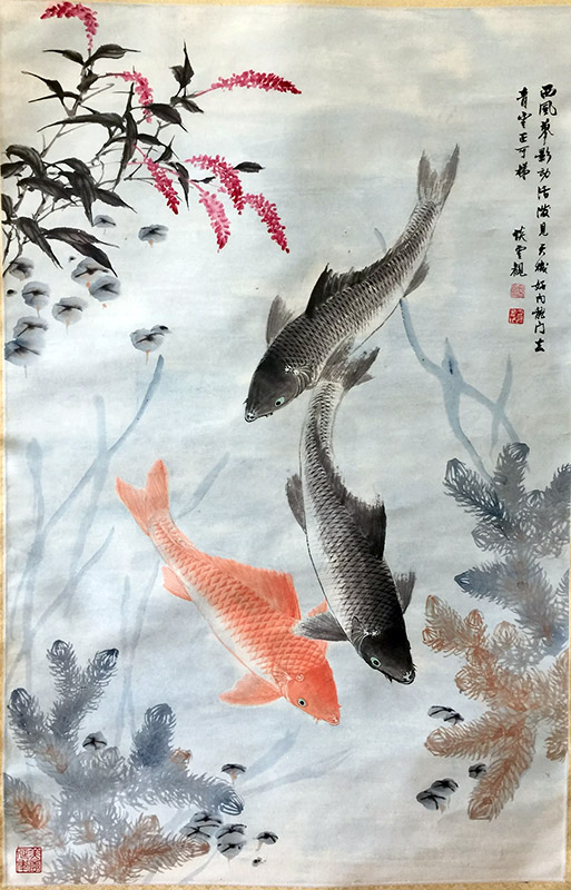 作者：谈云观&nbsp;花鸟 &nbsp;￥：协商&nbsp;单击鼠标查看大图！