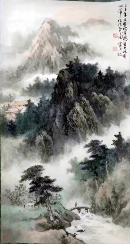 作者：乐震文&nbsp;山水&nbsp;￥：协商&nbsp;单击鼠标查看大图！