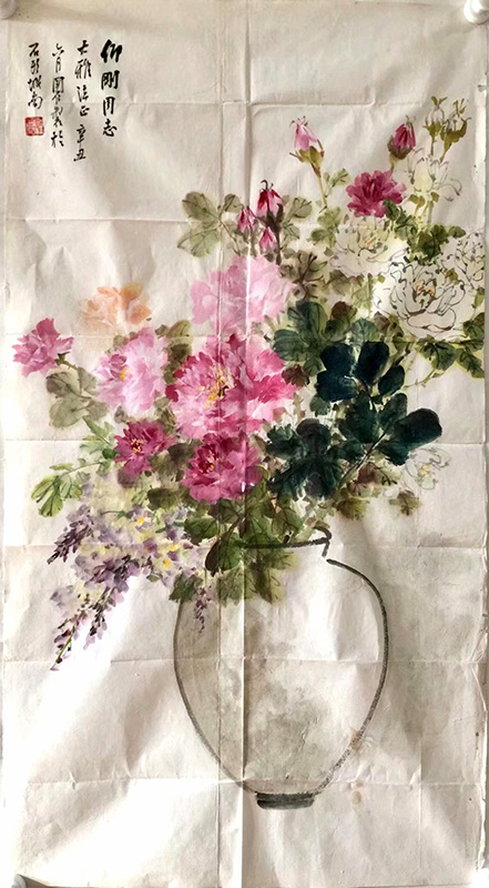 作者：胡国仁&nbsp;花鸟&nbsp;￥：协商&nbsp;单击鼠标查看大图！