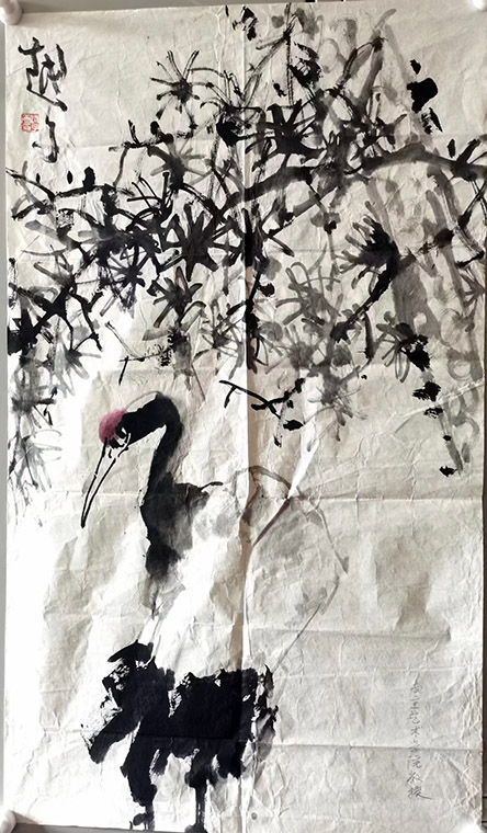 作者：陆越子&nbsp;花鸟&nbsp;￥：协商&nbsp;单击鼠标查看大图！