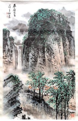 作者：郁文华&nbsp;山水&nbsp;￥：协商&nbsp;单击鼠标查看详细介绍！