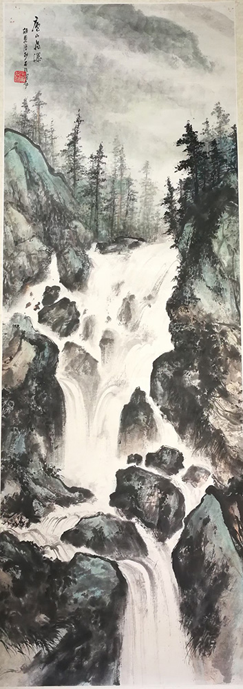 作者：胡国仁&nbsp;山水&nbsp;￥：协商&nbsp;单击鼠标查看大图！