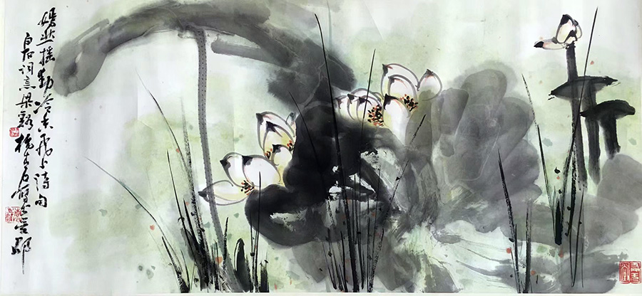 作者：杭青石&nbsp;花鸟&nbsp;￥：协商&nbsp;单击鼠标查看大图！