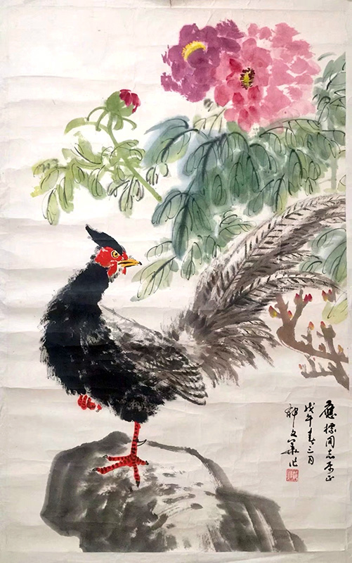 作者：郁文华&nbsp;花鸟&nbsp;￥：协商&nbsp;单击鼠标查看大图！